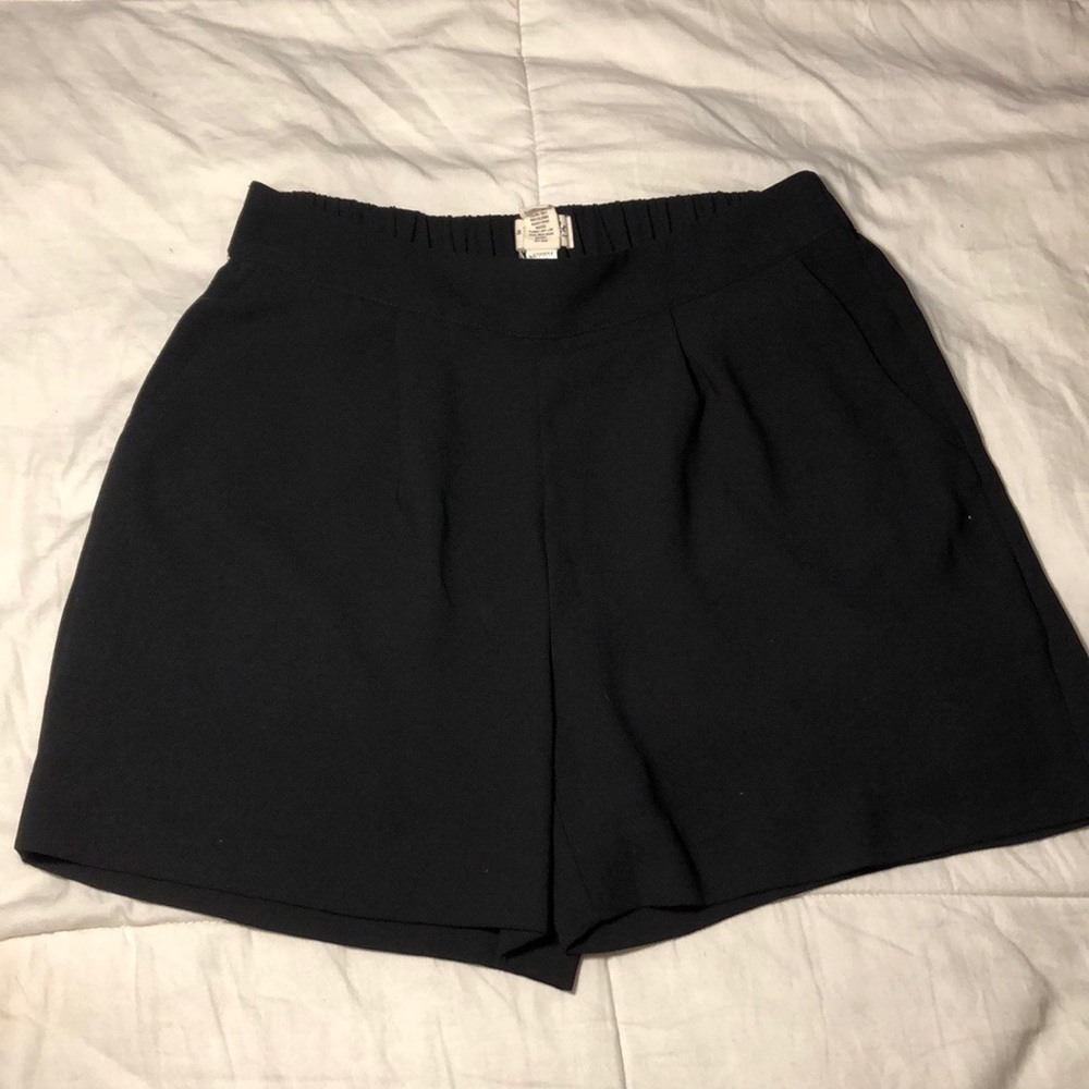 Maison Jules Black Polyester Shorts